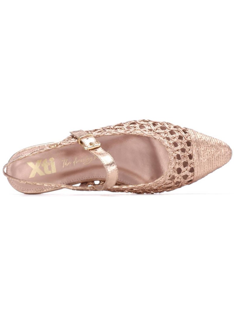 Ballerines plates pour femme Crème - Kiabi