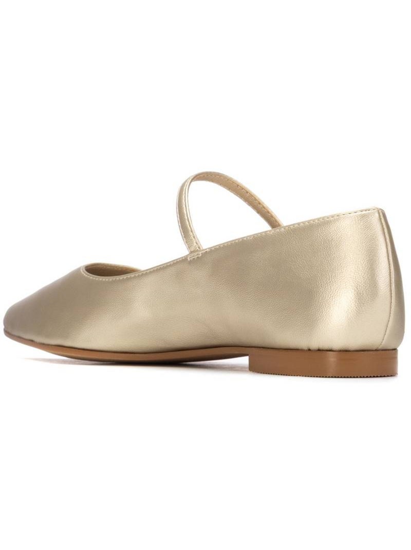 Ballerines plates pour femme Doré/or - Kiabi
