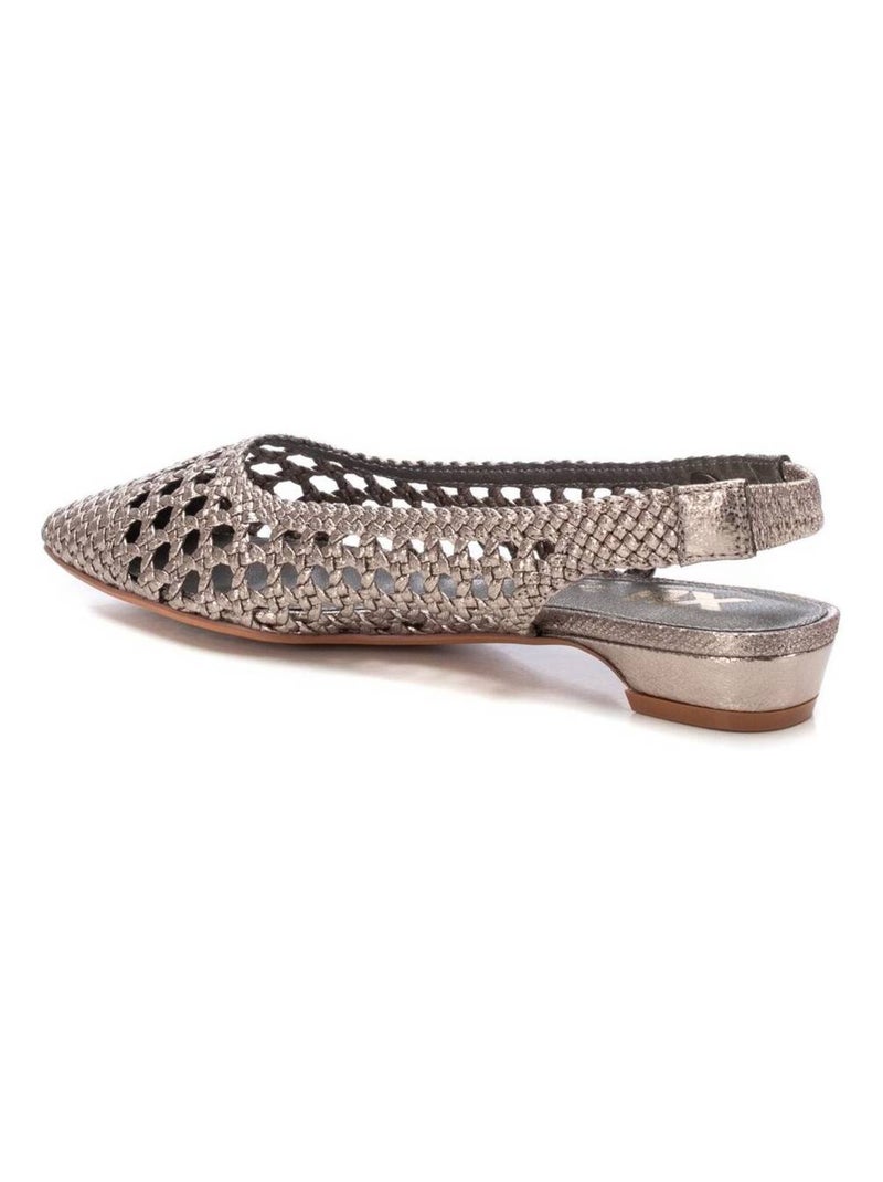 Ballerines plates pour femme Gris Gris - Kiabi
