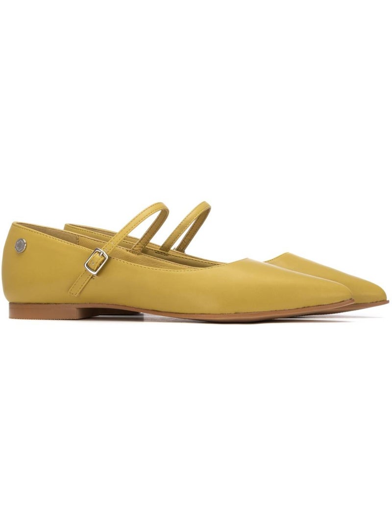 Ballerines plates pour femme Jaune - Kiabi
