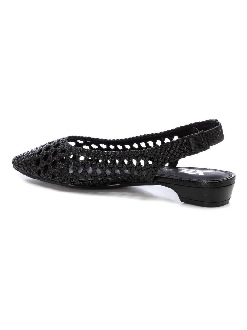 Ballerines plates pour femme Noir - Kiabi