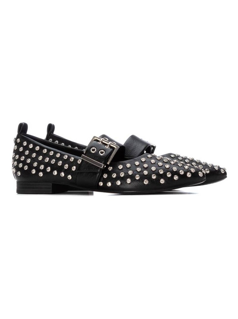 Ballerines plates pour femme Noir - Kiabi