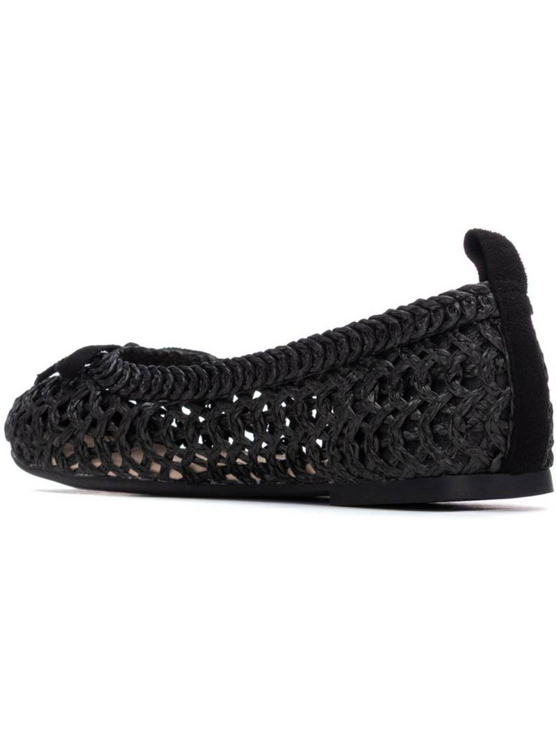 Ballerines plates pour femme Noir - Kiabi