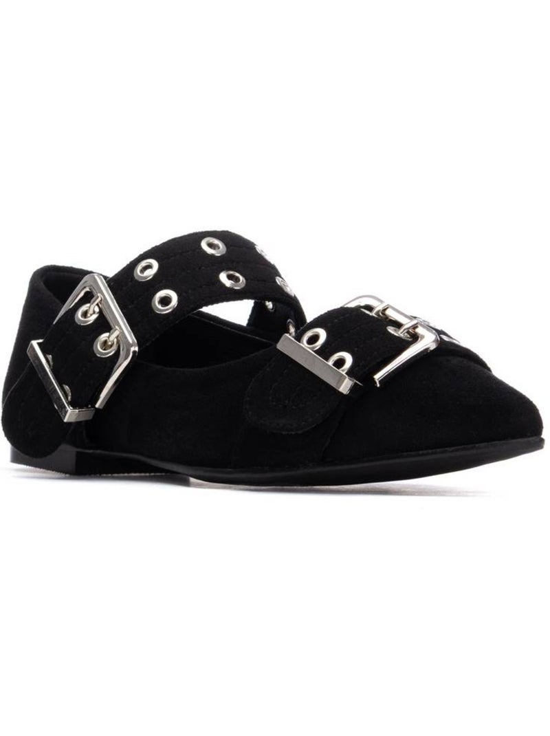 Ballerines plates pour femme Noir - Kiabi