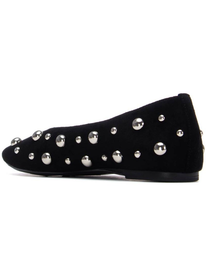 Ballerines plates pour femme Noir - Kiabi