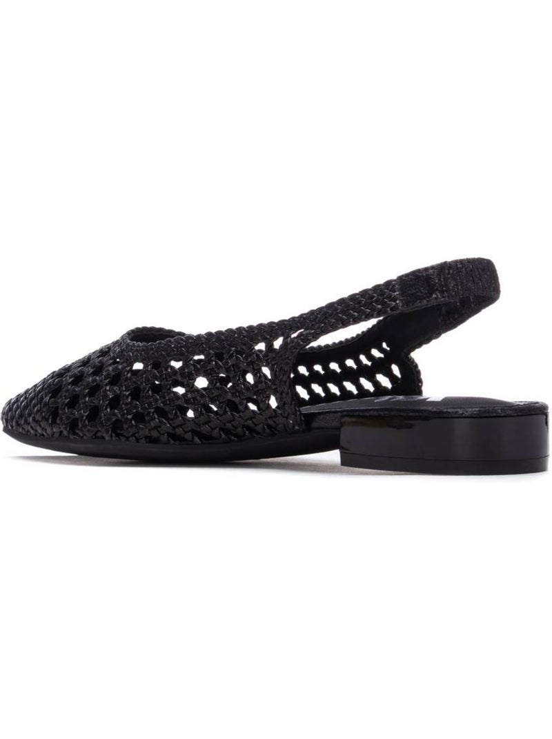 Ballerines plates pour femme Noir - Kiabi