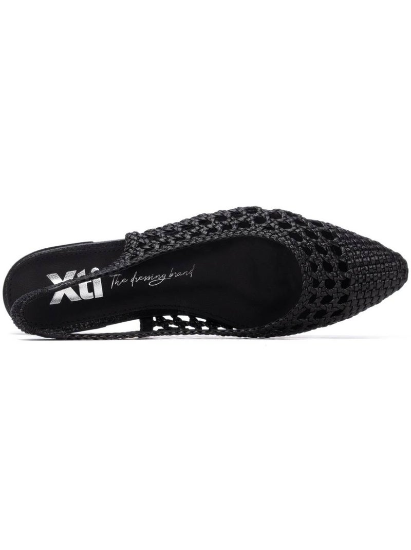 Ballerines plates pour femme Noir - Kiabi