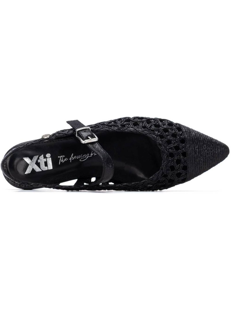 Ballerines plates pour femme Noir - Kiabi