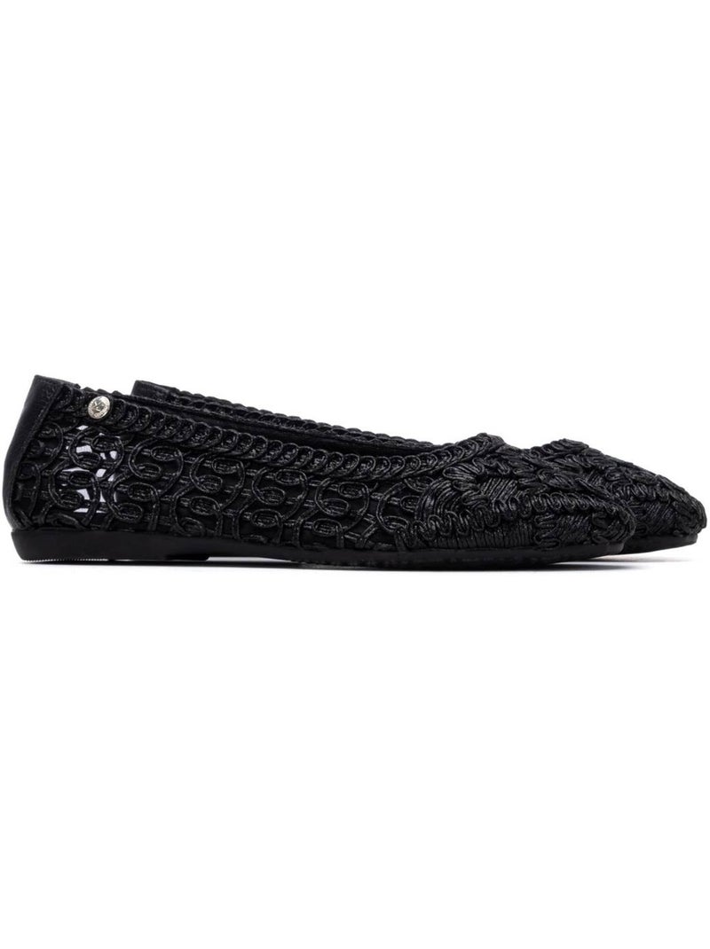 Ballerines plates pour femme Noir - Kiabi