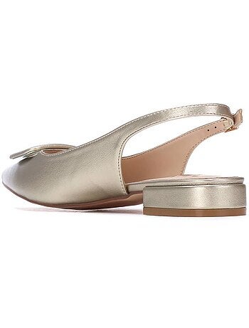 Ballerines plates pour femme ouvertes à l’arrière