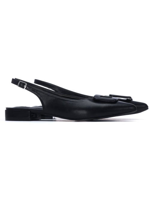 Ballerines plates pour femme ouvertes à l’arrière - Kiabi