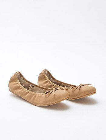 Ballerines plates unie