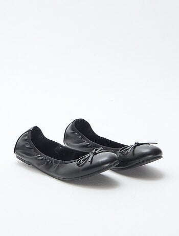 Ballerines plates unie