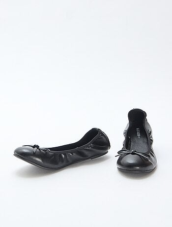 Ballerines plates unie