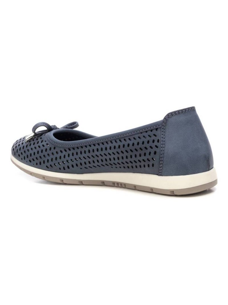 Ballerines pour femme avec nœud Bleu - Kiabi