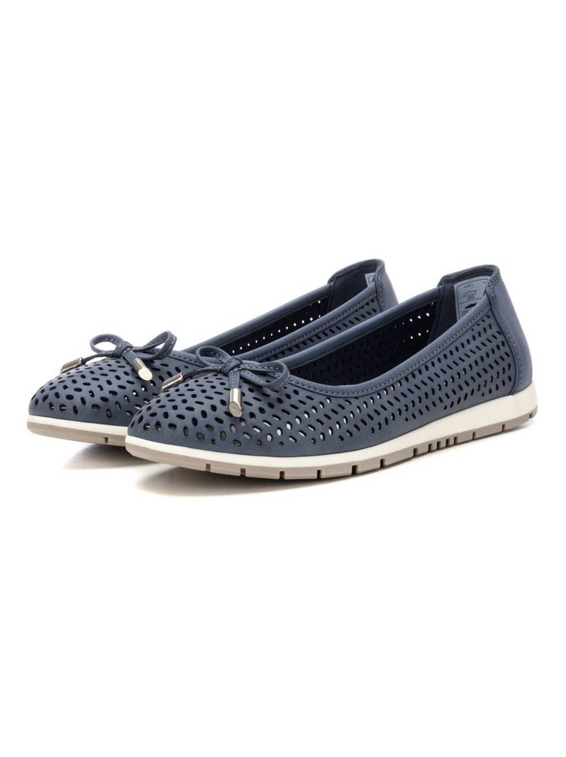Ballerines pour femme avec nœud Bleu - Kiabi