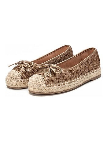 Ballerines pour femme avec semelle en jute