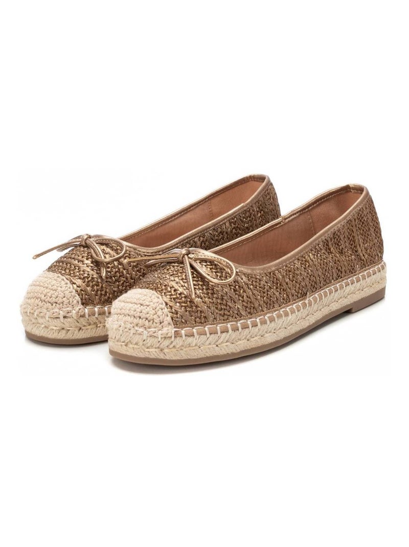 Ballerines pour femme avec semelle en jute Bronze - Kiabi