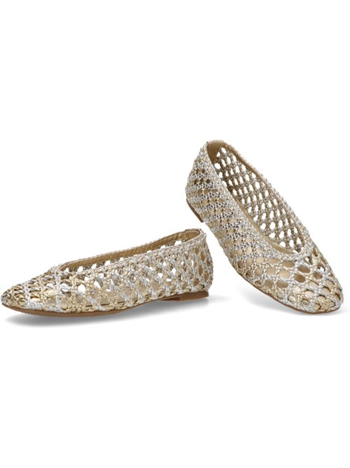 Ballerines pour femme en maille - Kiabi