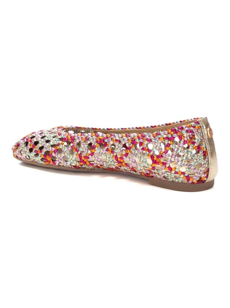 Ballerines pour femme en maille Mauve lilas - Kiabi