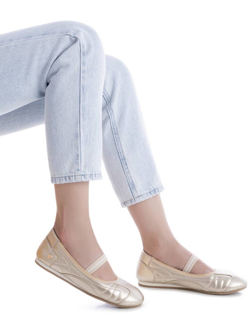 Ballerines pour femme métallisées Doré/or - Kiabi