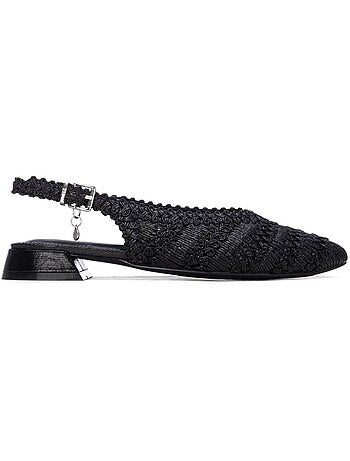 Ballerines pour femme métallisées