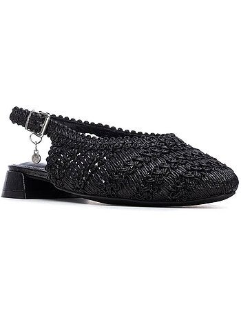 Ballerines pour femme métallisées