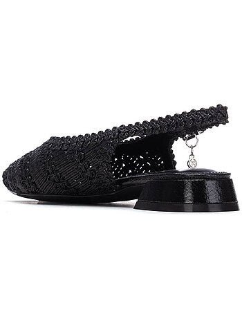 Ballerines pour femme métallisées