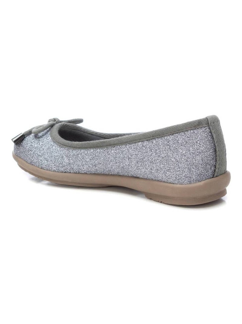 Ballerines pour fillettes avec paillettes Gris Gris - Kiabi