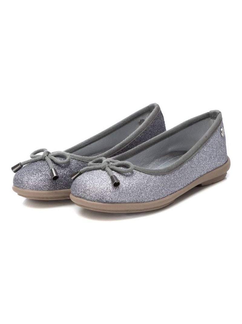 Ballerines pour fillettes avec paillettes Gris Gris - Kiabi