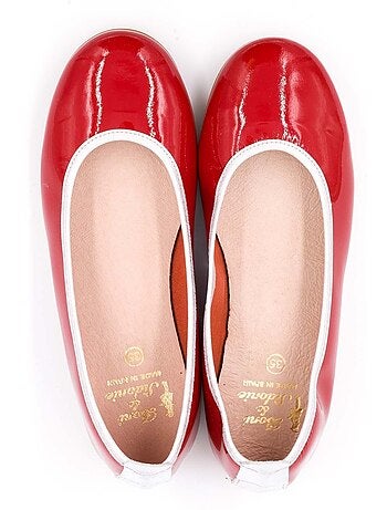 Ballerines rouge - boni adelaide