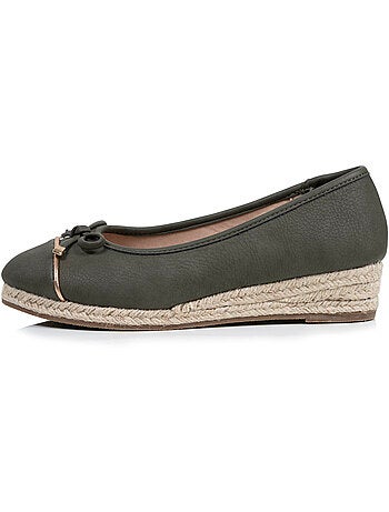 Ballerines à talon de 4 cm, très confortables Isotoner