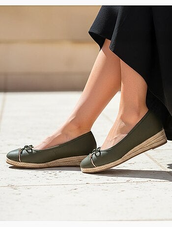 Ballerines à talon de 4 cm, très confortables