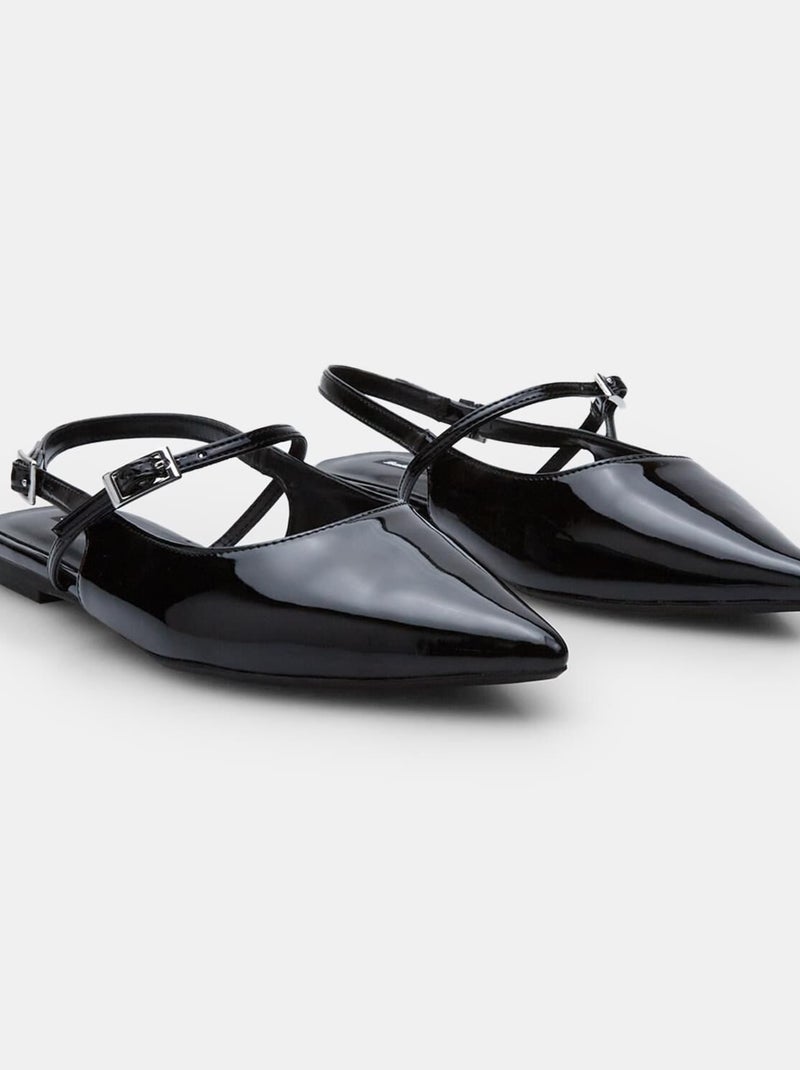 Ballerines Slingback BATA Red Label confortables Noir - Kiabi