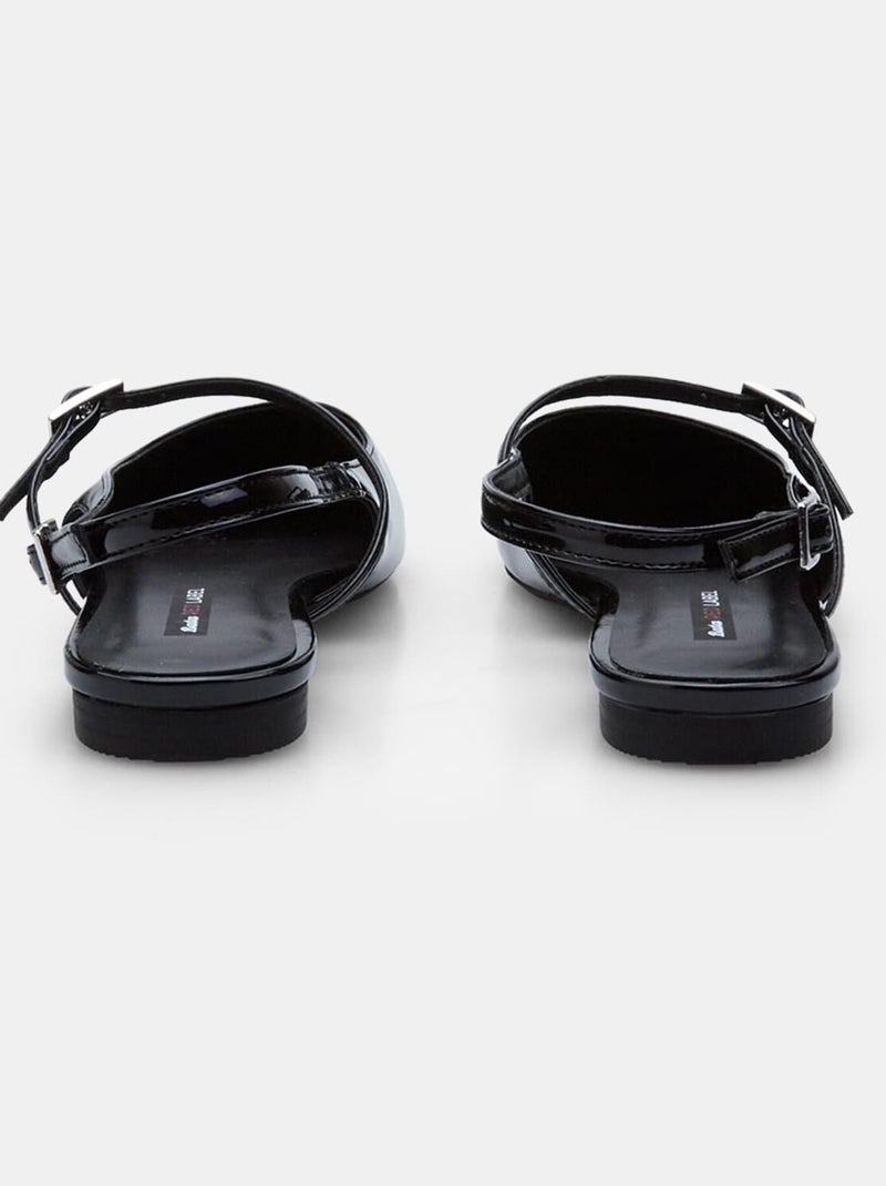 Ballerines Slingback BATA Red Label confortables Noir - Kiabi