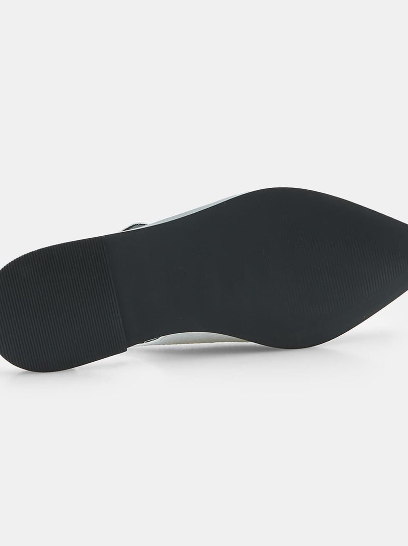 Ballerines slingback confortables  BATA Blanc - Kiabi