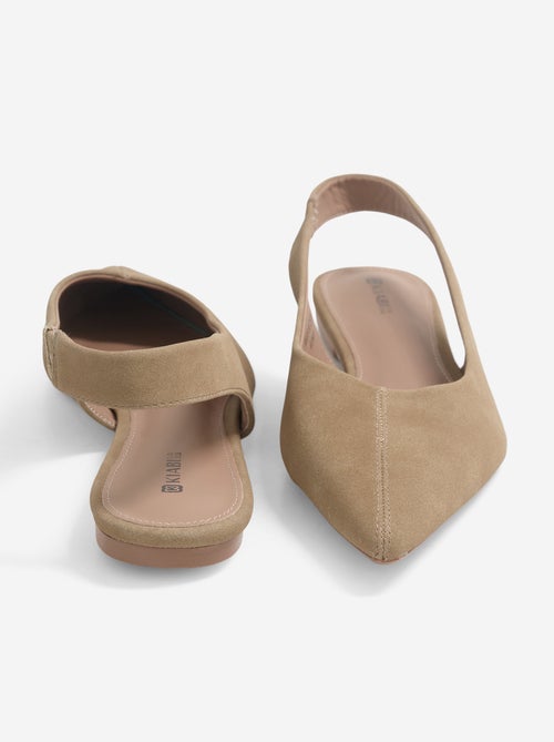 Ballerines slings unies - Kiabi