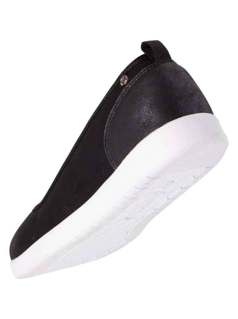 Ballerines slip on, confortables, souple et légères  Isotoner Noir - Kiabi
