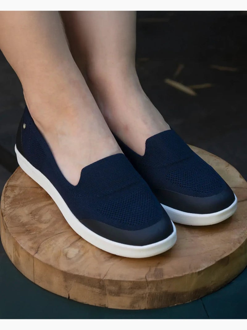 Ballerines slip on, souple et léger  Isotoner Bleu marine - Kiabi