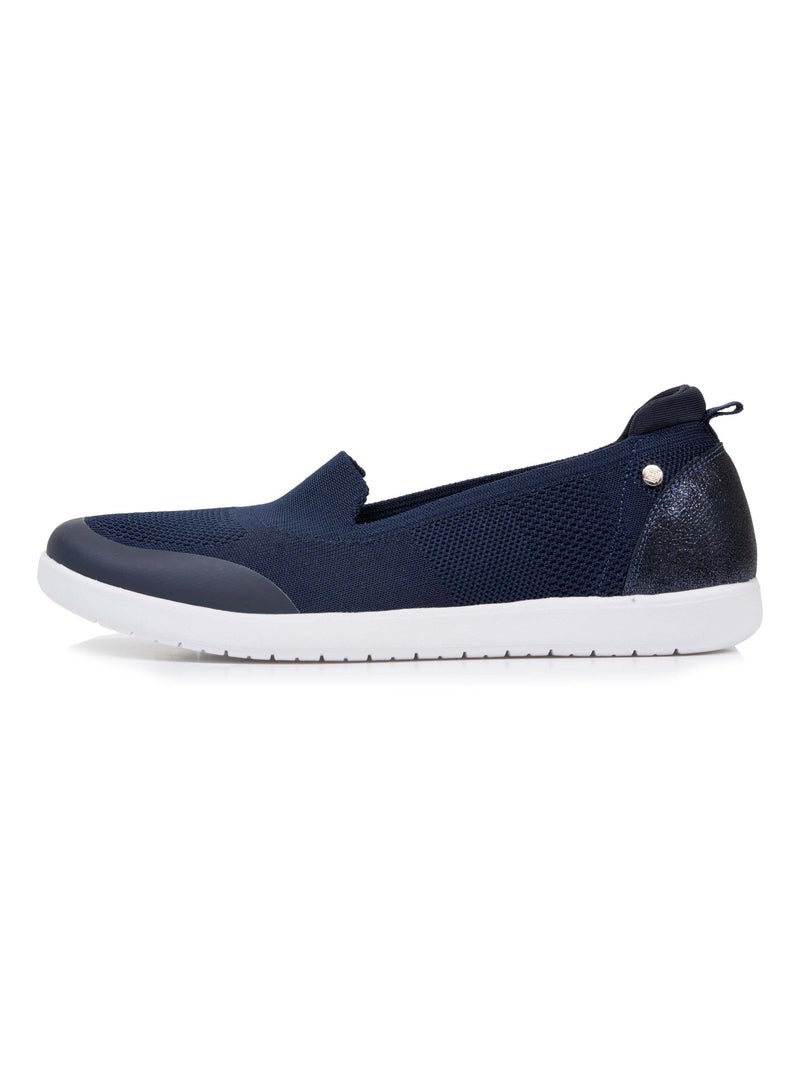 Ballerines slip on, souple et léger  Isotoner Bleu marine - Kiabi