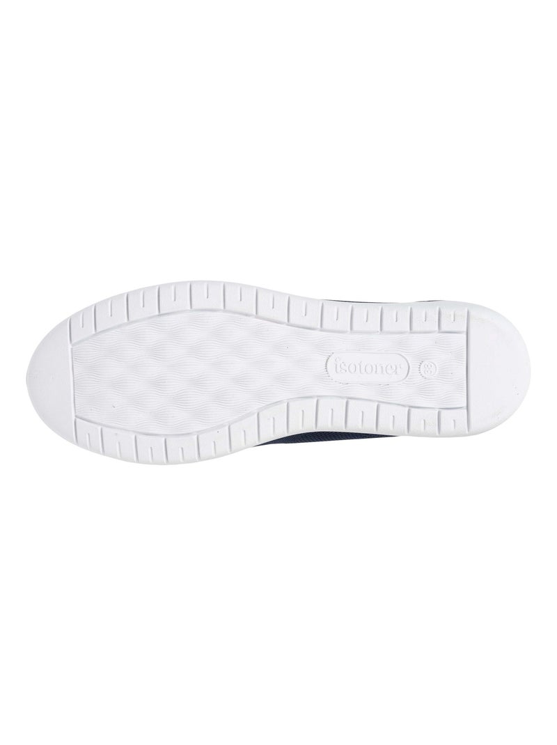 Ballerines slip on, souple et léger  Isotoner Bleu marine - Kiabi