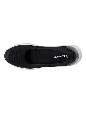 Ballerines slip on, souple et légère Isotoner