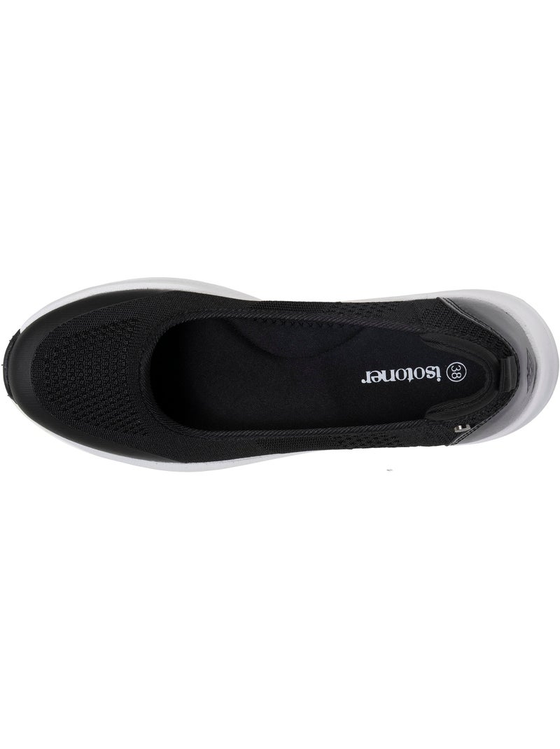 Ballerines slip on, souple et légère Noir - Kiabi