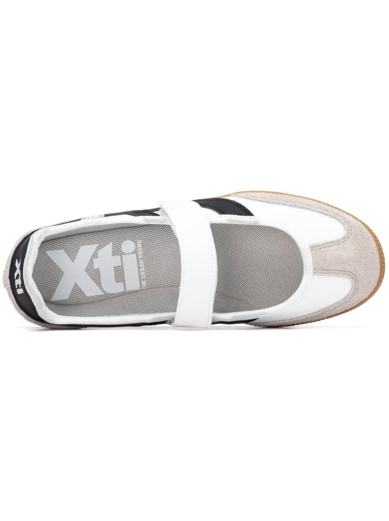 Ballerines sport pour femme Blanc - Kiabi