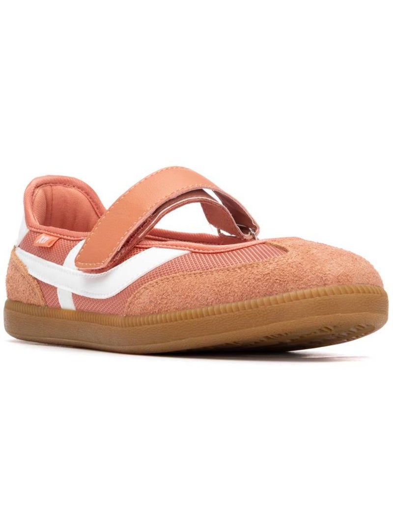 Ballerines sport pour femme Corail/Turquoise/Crème - Kiabi