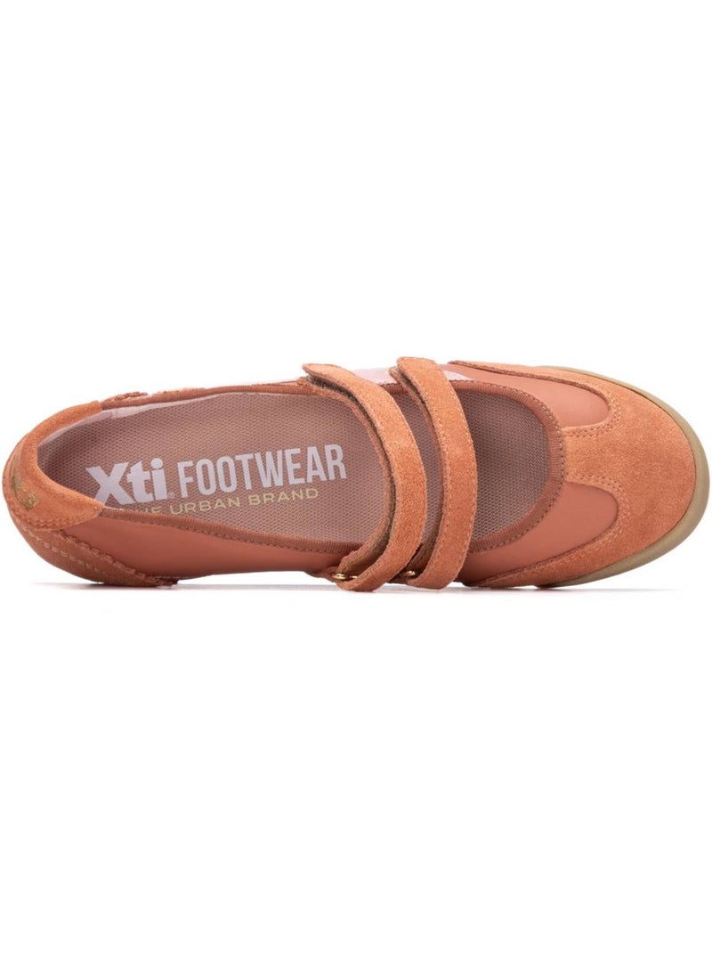 Ballerines sport pour femme Corail/Turquoise/Crème - Kiabi