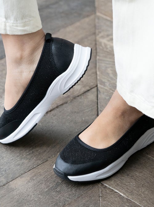 Ballerines style ballerine, très confortables  Isotoner - Kiabi