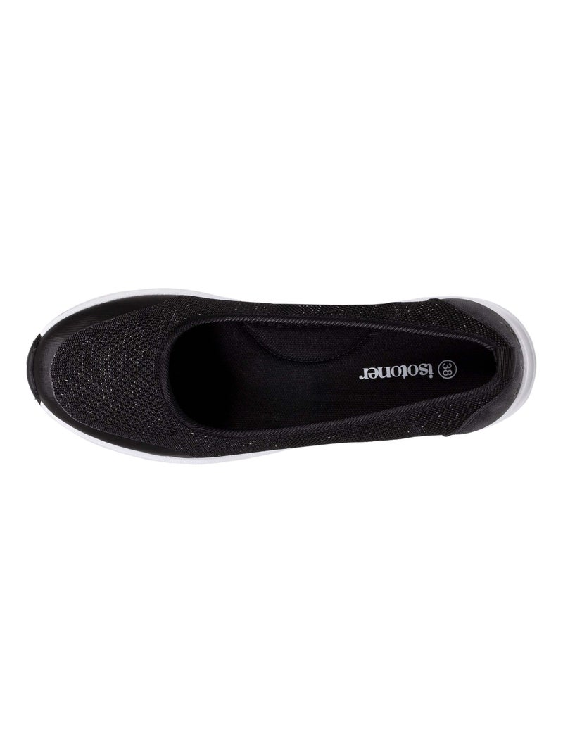 Ballerines style ballerine, très confortables  Isotoner Noir - Kiabi