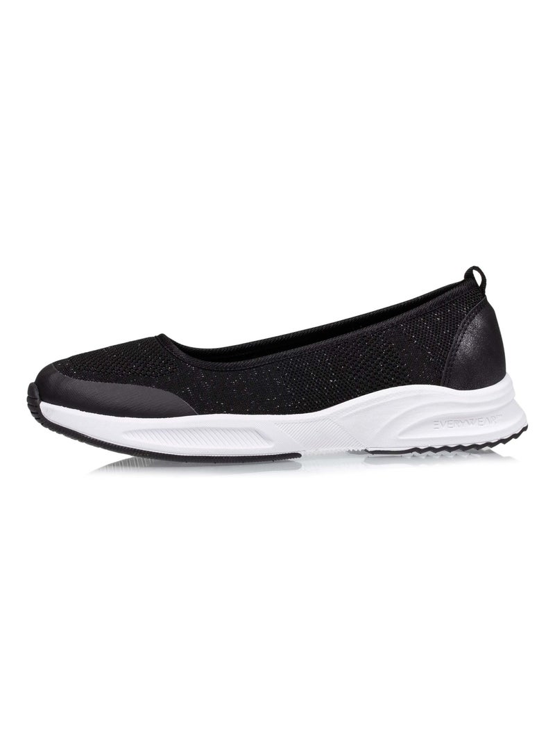 Ballerines style ballerine, très confortables  Isotoner Noir - Kiabi