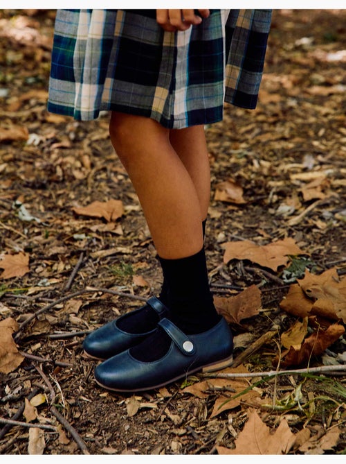 Ballerines style mary jane en cuir - Kiabi Ballerines style mary jane en cuir - Kiabi